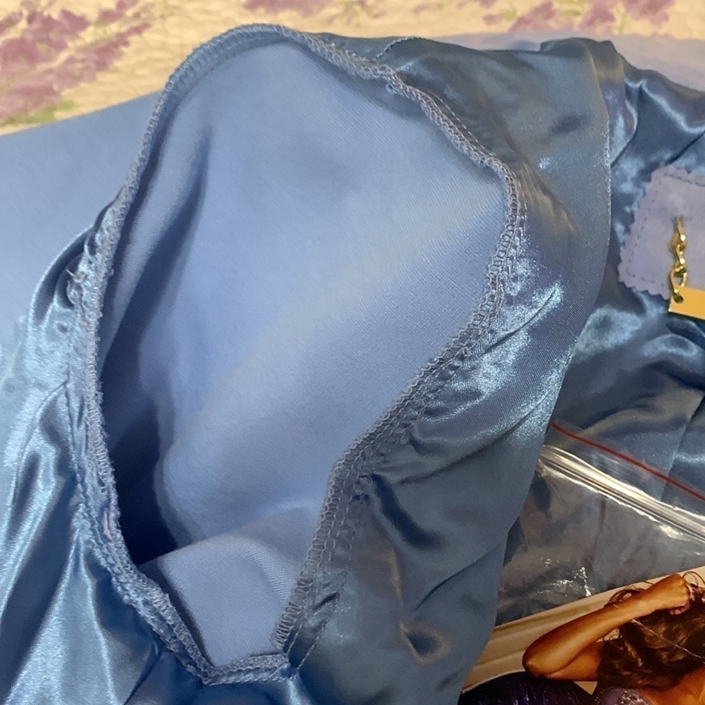 IMAN 100% leather&fabric jacket platinum collection - Picture 6 of 15